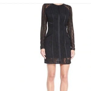 Veronica Beard Black Lace Dress